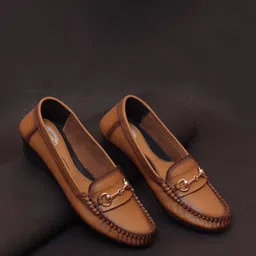 Zoom Shoes Women Textured Leather Horsebit Loafers-picture-36