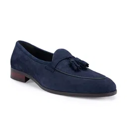 ROSSO BRUNELLO Men Leather Formal Tassel Loafers-picture-33