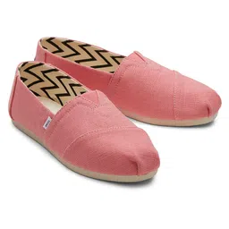 TOMS Women Pink Loafers image 1