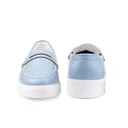 Bxxy Women Solid Slip On Round Toe Loafers image 5