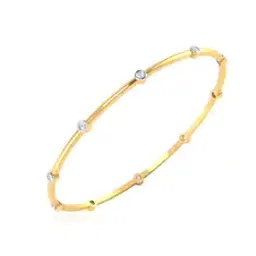 iski uski 925 Sterling Silver Stone-Studded Bangle-picture-39