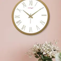 random Round Plastic Analogue Wall Clock-picture-34