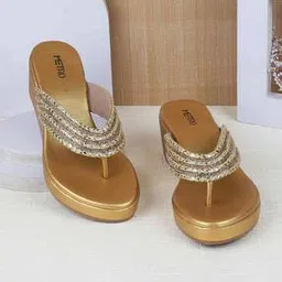 metro Women Slip-On Wadges Sandals-picture-24