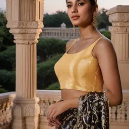 soch Embellished Back Open Sleevless Blouse-picture-46