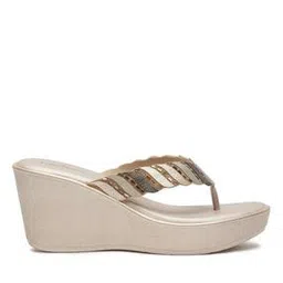 pelle albero Embellished Thong-Strap Wedges-picture-34