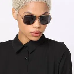 love moschino 204925 UV-Protected Square Sunglasses-picture-30