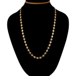 thrillz Floral Pattern Gold-Plated Chain-picture-26