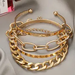 jewels galaxy Set of 4 Wrap-Around Bracelets-picture-10