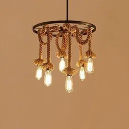 order happiness Pendant Hamp Rope Edison Hanging Lights-picture-15