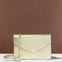 accessorize london Women Sling Bag with Chain Strap-picture-15