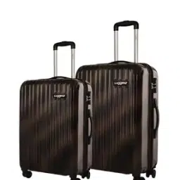 luggero Set of 2 Men Striped Trolley Bags with Number Lock-picture-25
