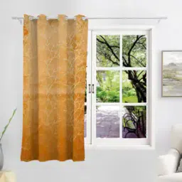 the conversion Foil Print Eyelets Door Curtain-picture-32