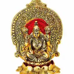 navyaksh Brass Lord Laxmi Idol Showpiece-picture-23