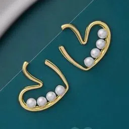 everstylish Women Love You Still Pearls Stud Earrings-picture-15