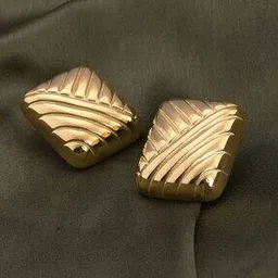 palmonas Women Studs Gold Western Earrings-picture-35