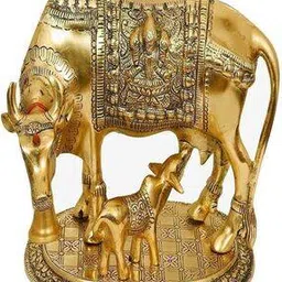 navyaksh Cow & Calf Holy Wishing Figurine-picture-31