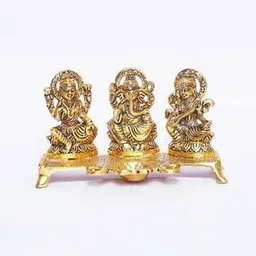 navyaksh Laxmi Ganesha Sarswati Ji Murti Statue Showpiece-picture-48