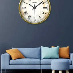 olive tree Round Shaped Analog Wall Clock image 1