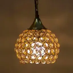 homesake Crystal Hanging Pendant Half Globe-picture-30