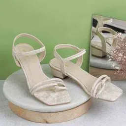 mochi Women Embellished Sling-back Sandals-picture-18