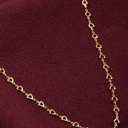 matchitt Gold-Plated Hollow Heart Chain - MHCN2021G-picture-33
