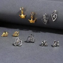 matchitt Women Pack Of 5 Pairs Of Earrings-picture-17