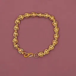 fally jewellery Gold-Plated Link Bracelet-picture-10