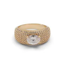 Women Gold Plated Classic Ring-image-1