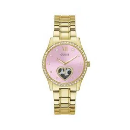 guess Analogue Watch with Push-Button Clasp Closure-picture-33