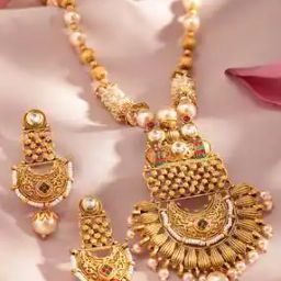 rubans Women Gold-Plated Necklace & Earrings-picture-26