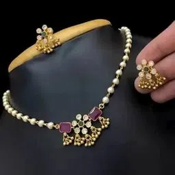 brado jewellery Women Fusion Necklace And Earrings Set-picture-41