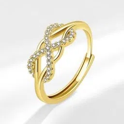 myki Gold-Plated Stone-Studded Finger Ring-picture-47
