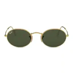 ray-ban 0RB3547001/3151 Unisex UV Protected Green Lens Oval Sunglasses-picture-11