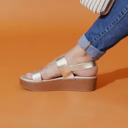 selfiee Women Dual-Strap Slingback Platforms-picture-45