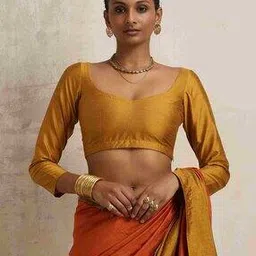 truebrowns Women Back Open Blouse-picture-38