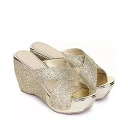 digni Embellished Peep-Toe  Wedges-picture-33