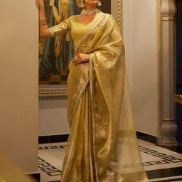 looknbook art Women Embellished Saree with Lace Border-picture-40