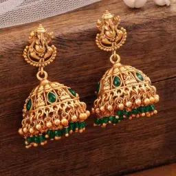 rubans Woman Jhumkas Earrings image 1