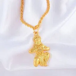 morir Men Gold-Plated Pendant with Chain-picture-12