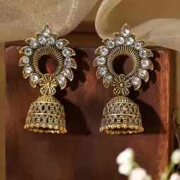 rubans Women Jhumka Earrings-picture-31
