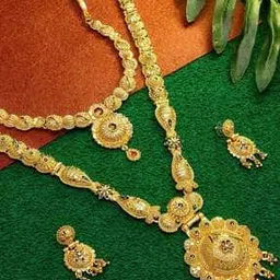 mahi creation Necklace & Earings Set-picture-31