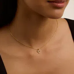 ted baker Crystal Halo Heart Pendant Necklace image 1