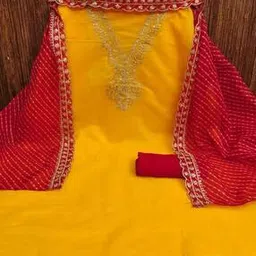 svaraa Women Embroidered Unstitched Dress Material-picture-52