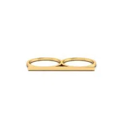 iski uski 18 KT Yellow Gold Band Ring-picture-49