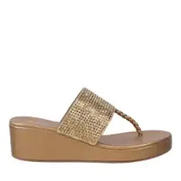 mochi Women Embellished Slip-On Wedges-picture-11
