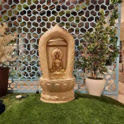 order happiness Buddha Temple Water Fountain image 1