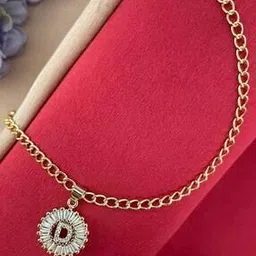 digital dress room Men Gold-Plated Bracelet with Pendant-picture-11
