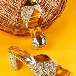 dollphin Women Embellished Chunky Heeled Sandals-picture-22