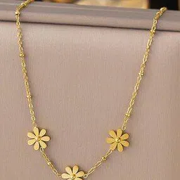 designs & you Women Gold-Plated Pendant with Chain-picture-13