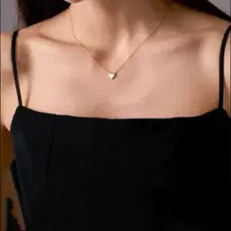 v fashion jewellery Women Small Simple Heart Pendant Chain-picture-51